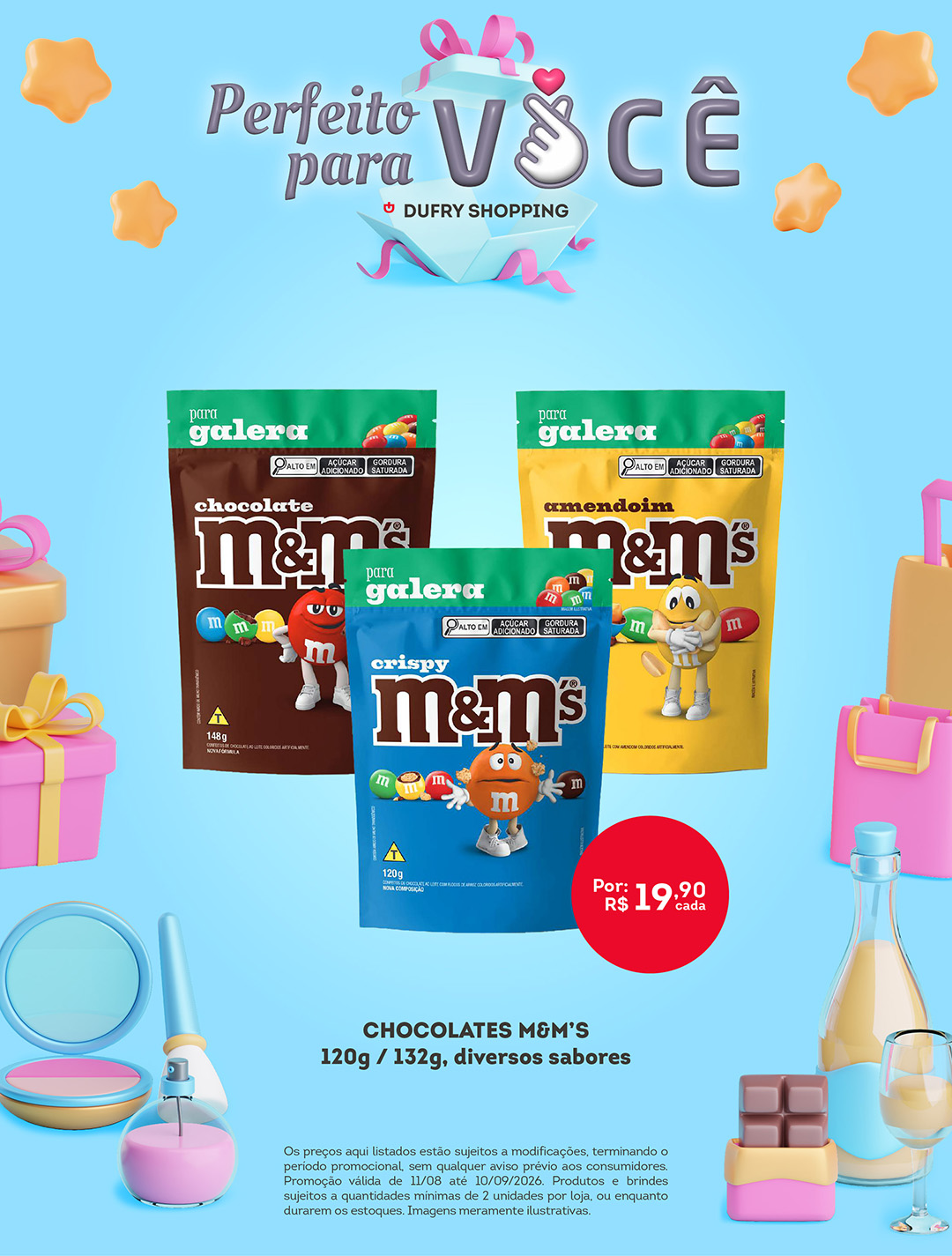 [FOLHETO 2026 AGOSTO] Perfeito para você - M&Ms