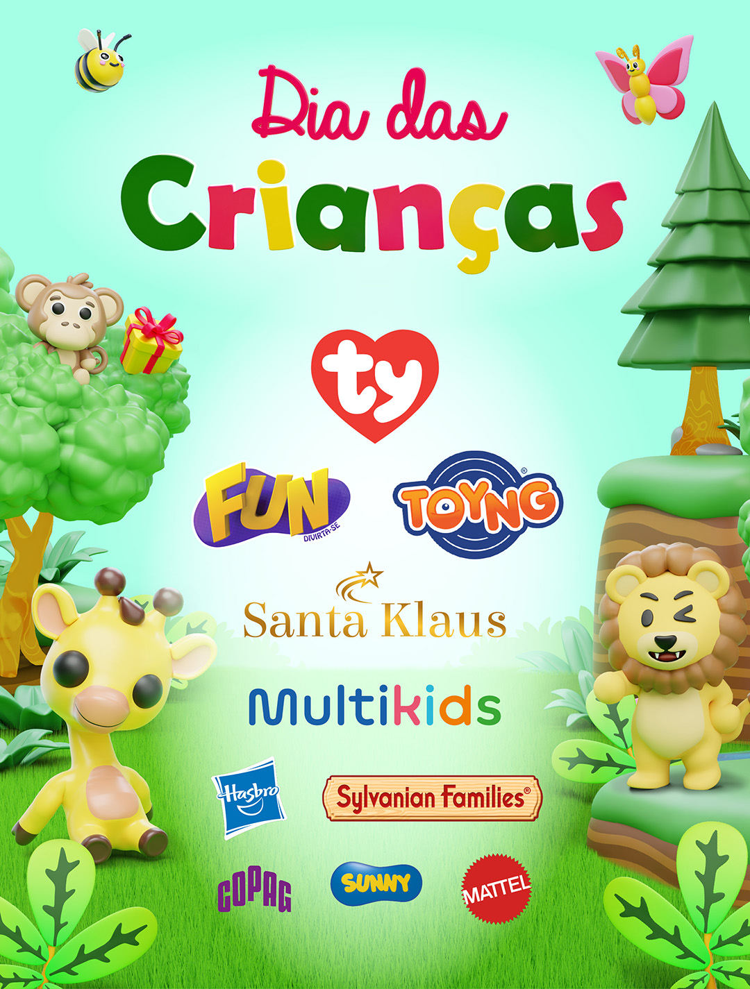 [SETEMBRO/OUTUBRO 2026 DIA DAS CRIANÇAS] Publicidades